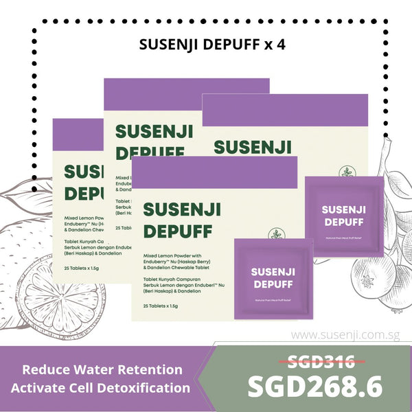 Susenji DEPUFF x 4 - Susenji Singapore