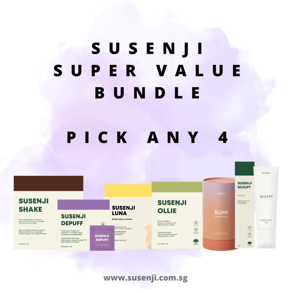 SUSENJI SUPER BUNDLE (MIX N MATCH ANY 4 SUSENJI PRODUCTS) - Susenji Singapore