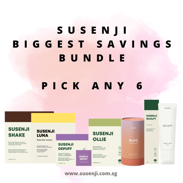 SUSENJI VALUE VVVIP BUNDLE (MIX N MATCH ANY 6 SUSENJI PRODUCTS) - Susenji Singapore