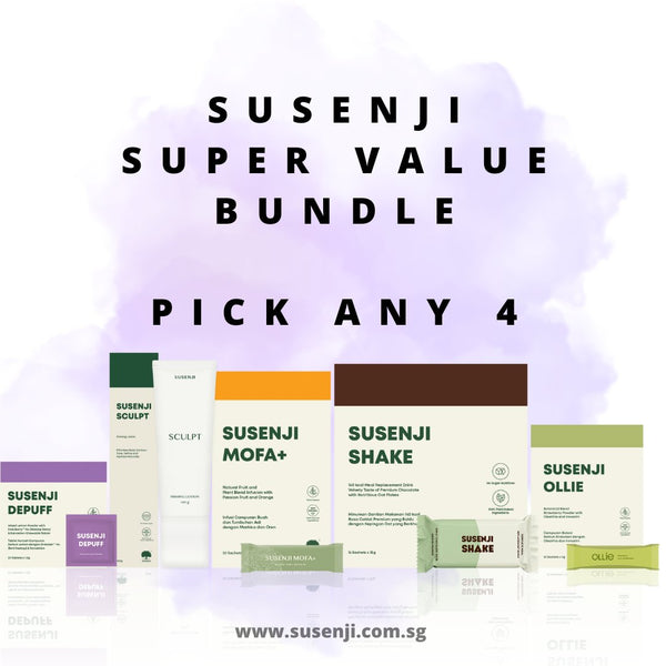 SUSENJI SUPER BUNDLE (MIX N MATCH ANY 4 SUSENJI PRODUCTS) - Susenji Singapore